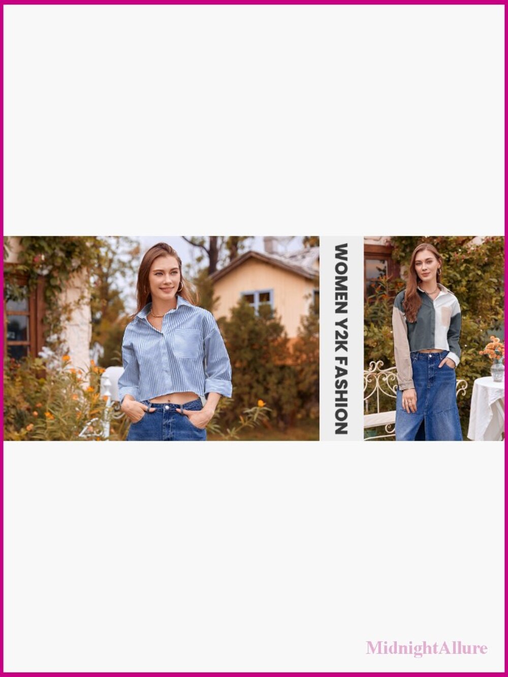 Button Down Crop Top Striped Blouse Casual Lightweight Short Sleeve Shirt - Picture 5 of 6